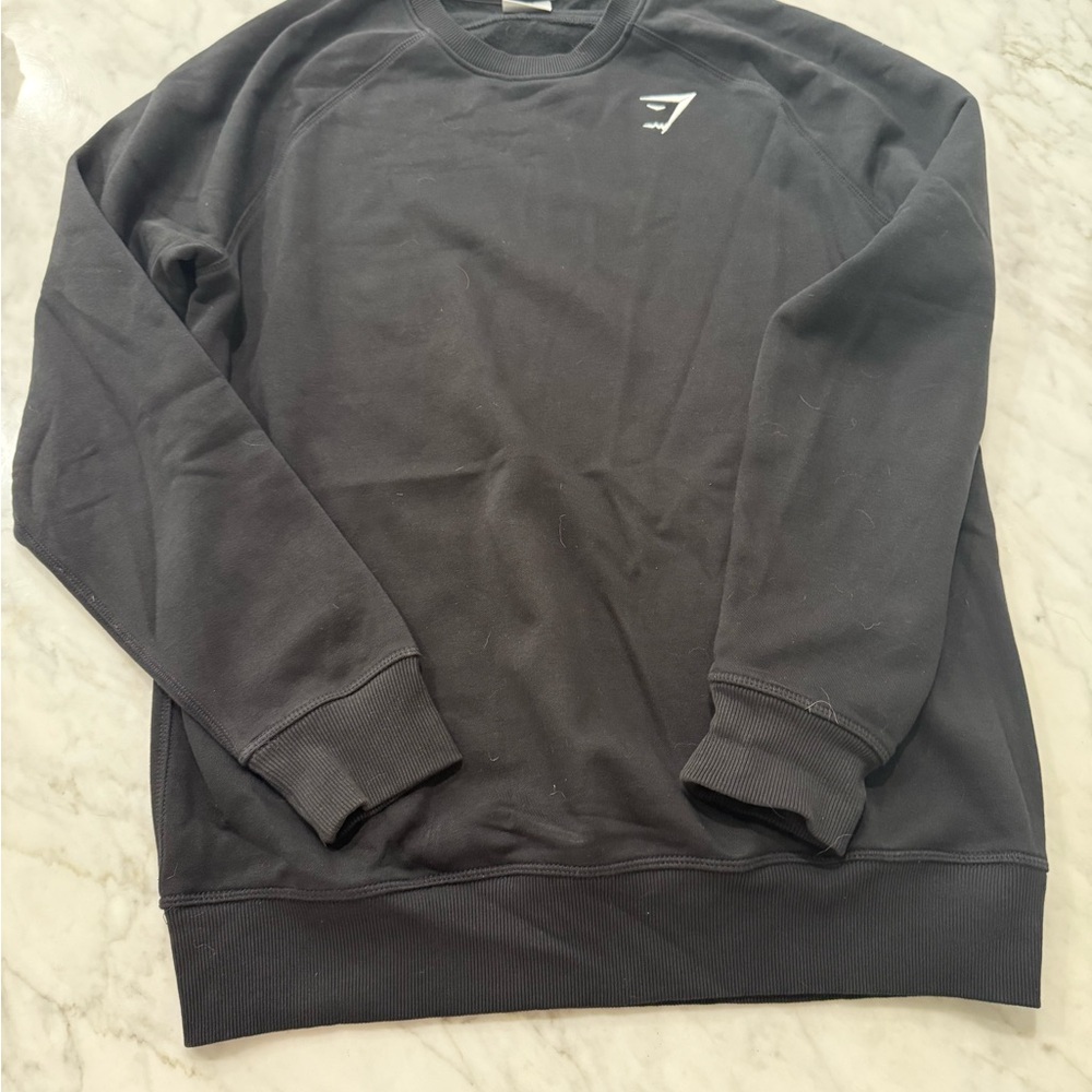 Gymshark black  Crewneck Sweatshirt - Large